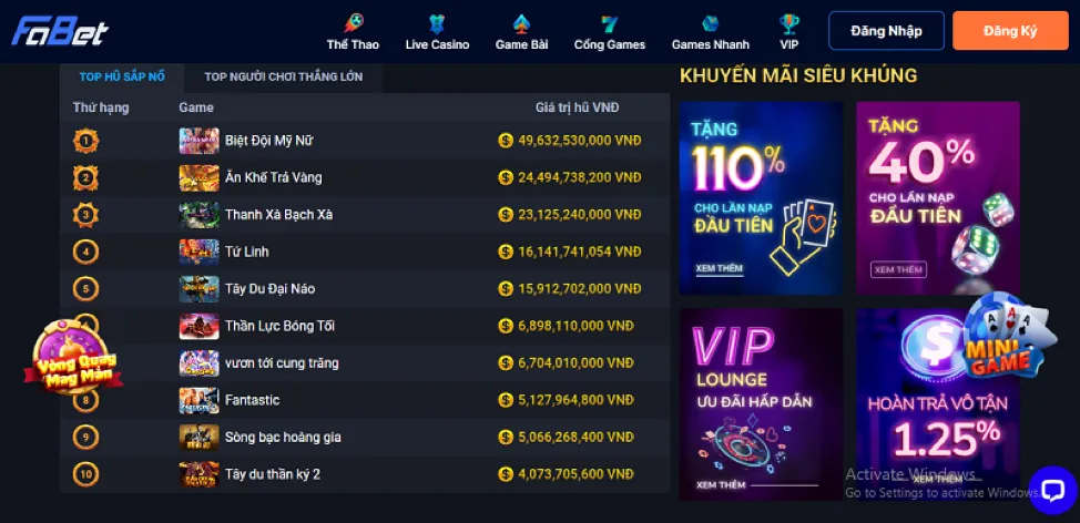 Vòng Quay Miễn Phí Đặc Biệt